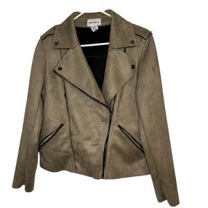 For The Republic Faux Suede Jacket